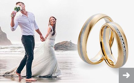 Kühnel Trauringe - zweifarbig