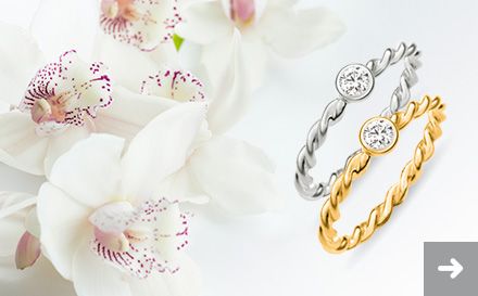 Verlobungsringe - Kordelringe